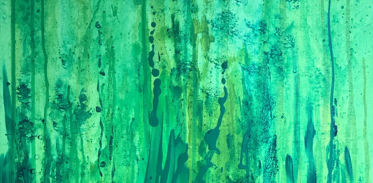 green painting